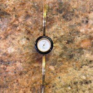 Gold and Black Women's Watch